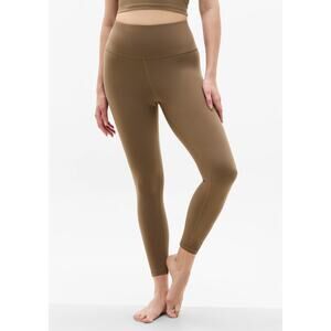 athleta ultra high rise elation 7/8 tight light brown